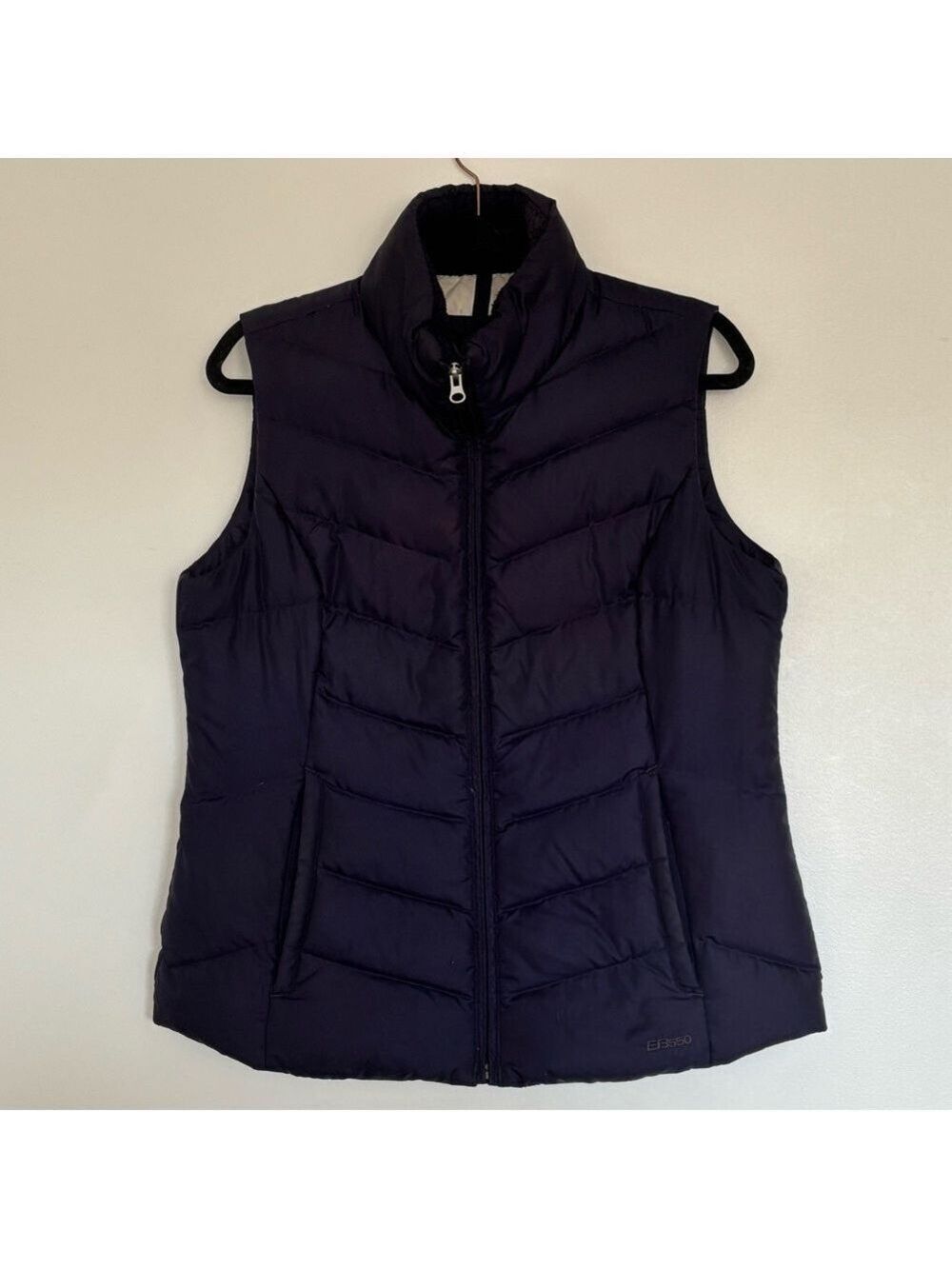 Eddie Bauer Navy Puffer Vest